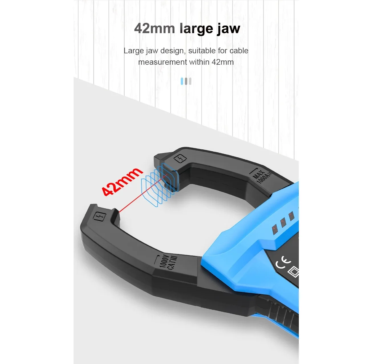 مولتی متر کلمپی دیجیتال مستک مدل CM86B