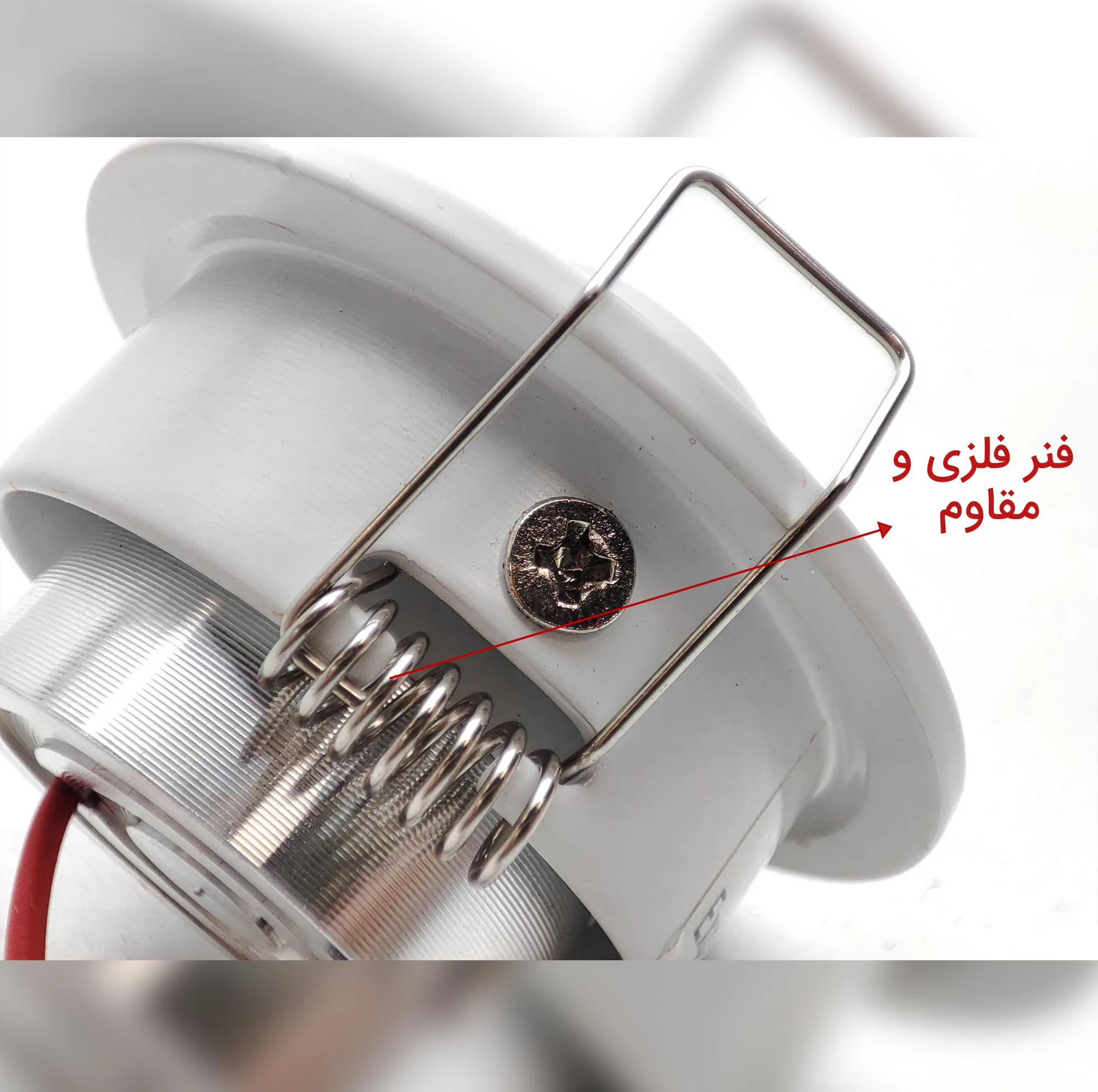 لامپ هالوژن ال ای دی 3 وات زاک مدل چشم قورباغه ای COB بسته 10 عددی