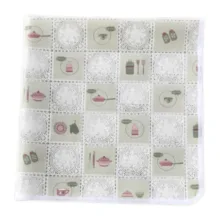 سفره 8 نفره مدل رویال طرح گیپور سایز 140×140 سانتی متر کد 04