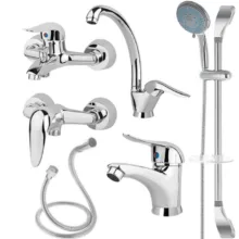 ست شیرآلات مدل کارا مجموعه 6 عددی