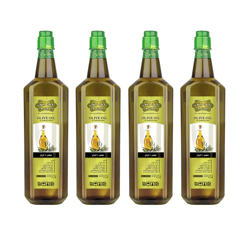 روغن زیتون مایع کنجدک - 1 لیتر بسته 4 عددی