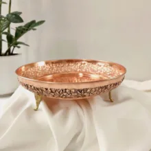 شیرینی خوری مسی مدل اطلس کد  ZH434.2