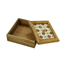 جعبه شکلات خوری خشت مدل چوب و زیلو