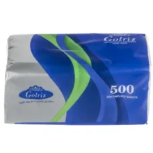 دستمال کاغذی 500 برگ گلریز کد 01 مجموعه 3 عددی