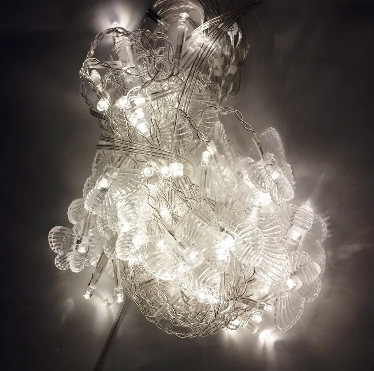 ریسه LED مدل ستاره خوشه ای طول 2.5 متر