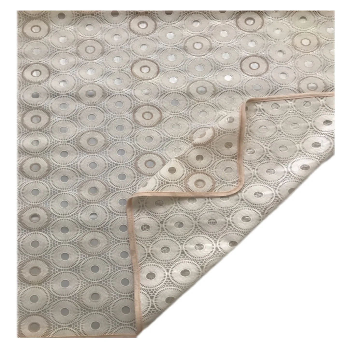سفره 3 نفره مدل رویال طرح گیپور سایز 100×70 سانتی متر کد 04