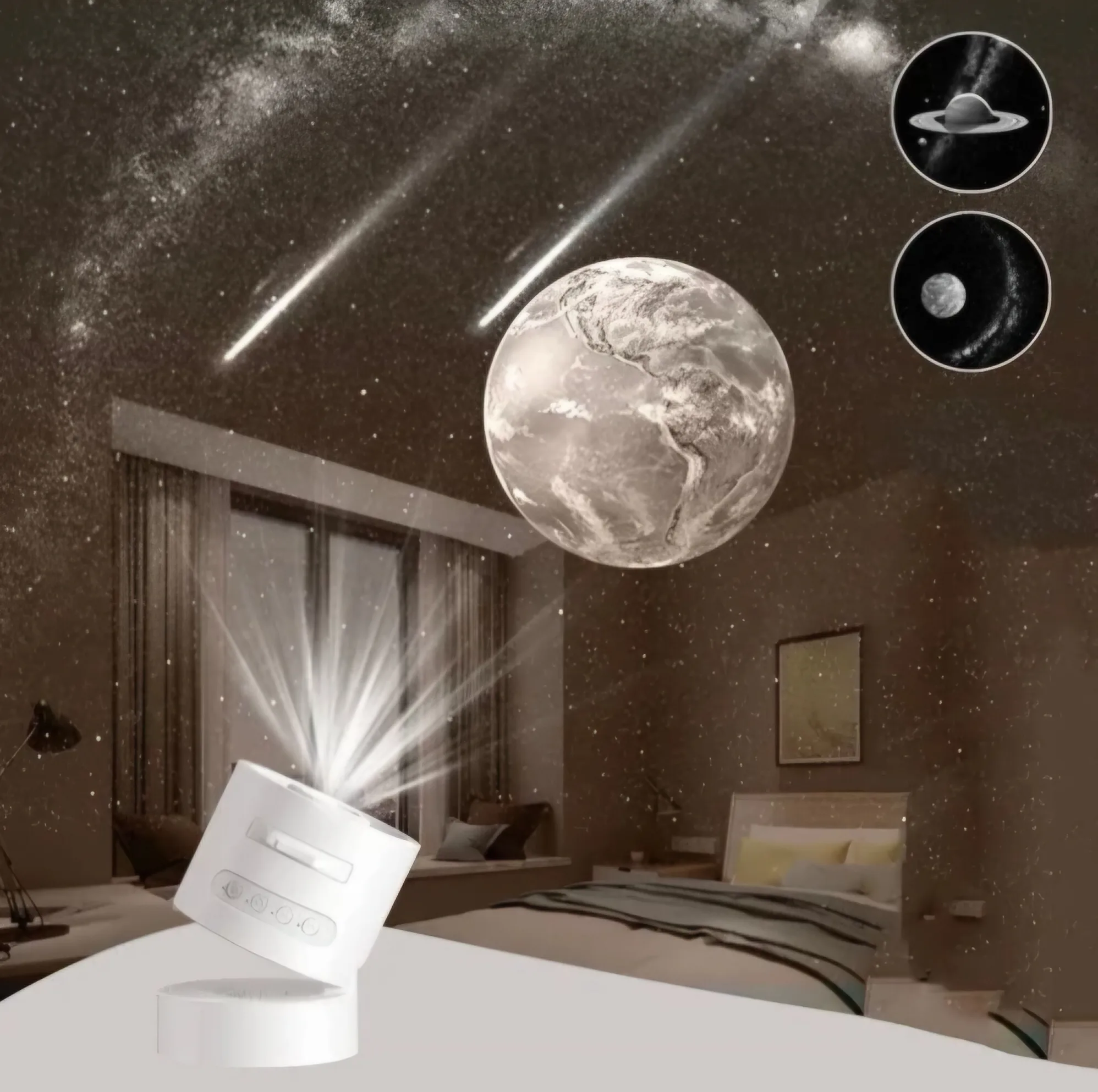 چراغ خواب اتاق کودک مدل STAR VISION S02