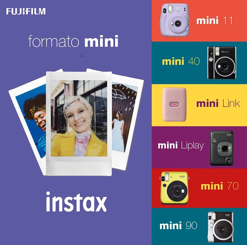 فیلم چاپ سریع مخصوص دوربین فوجی فیلم مدل Instax Mini Pink Lemonade -10 Exposures