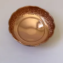 آجیل خوری مسی مدل آفتابگردان سه پایه کد ZH321.19