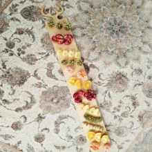 سینی سرو اوچوب مدل یلدا