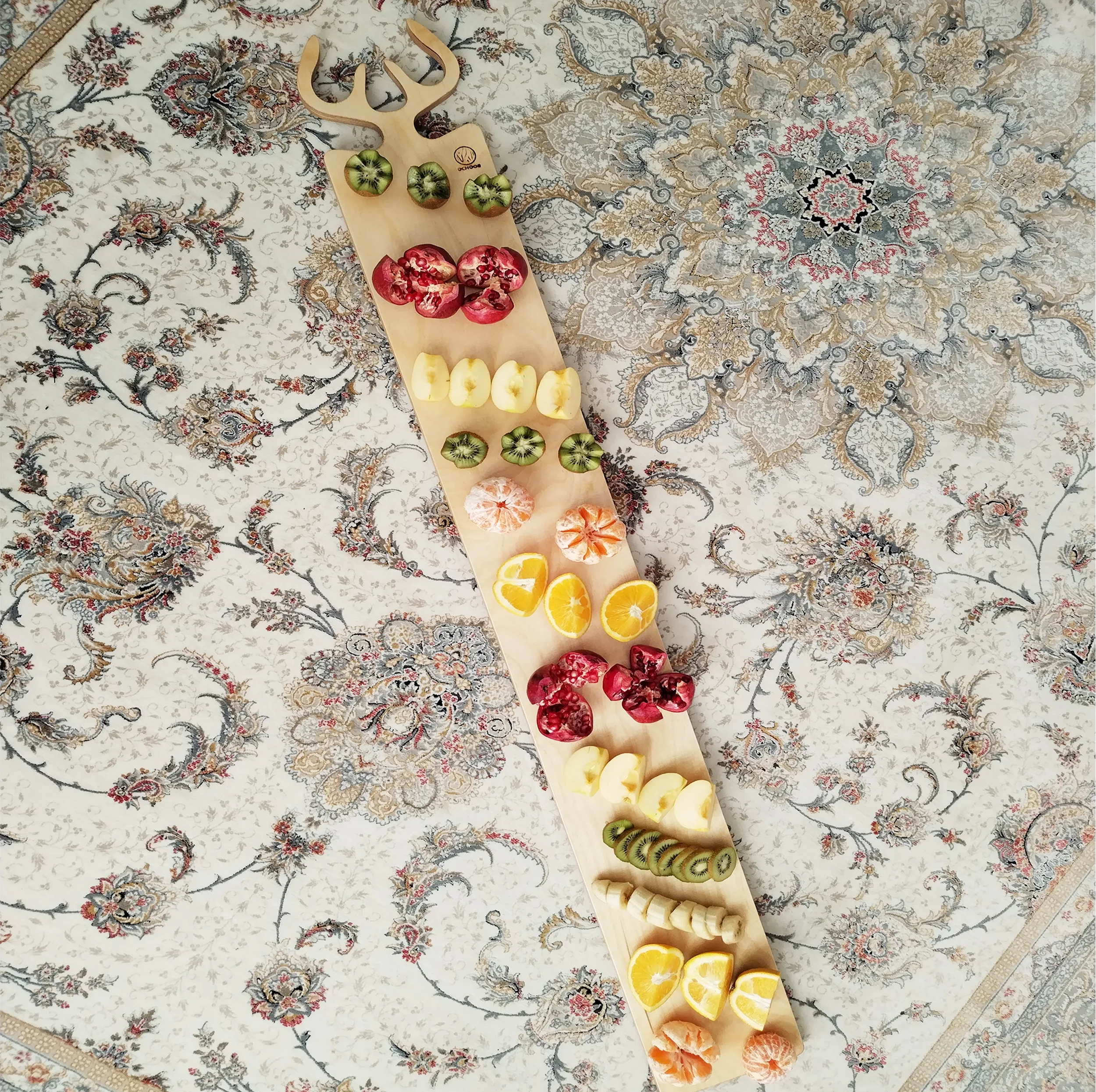 سینی سرو اوچوب مدل یلدا