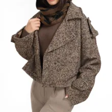 کراپ کت زنانه ام کی مدل L0401