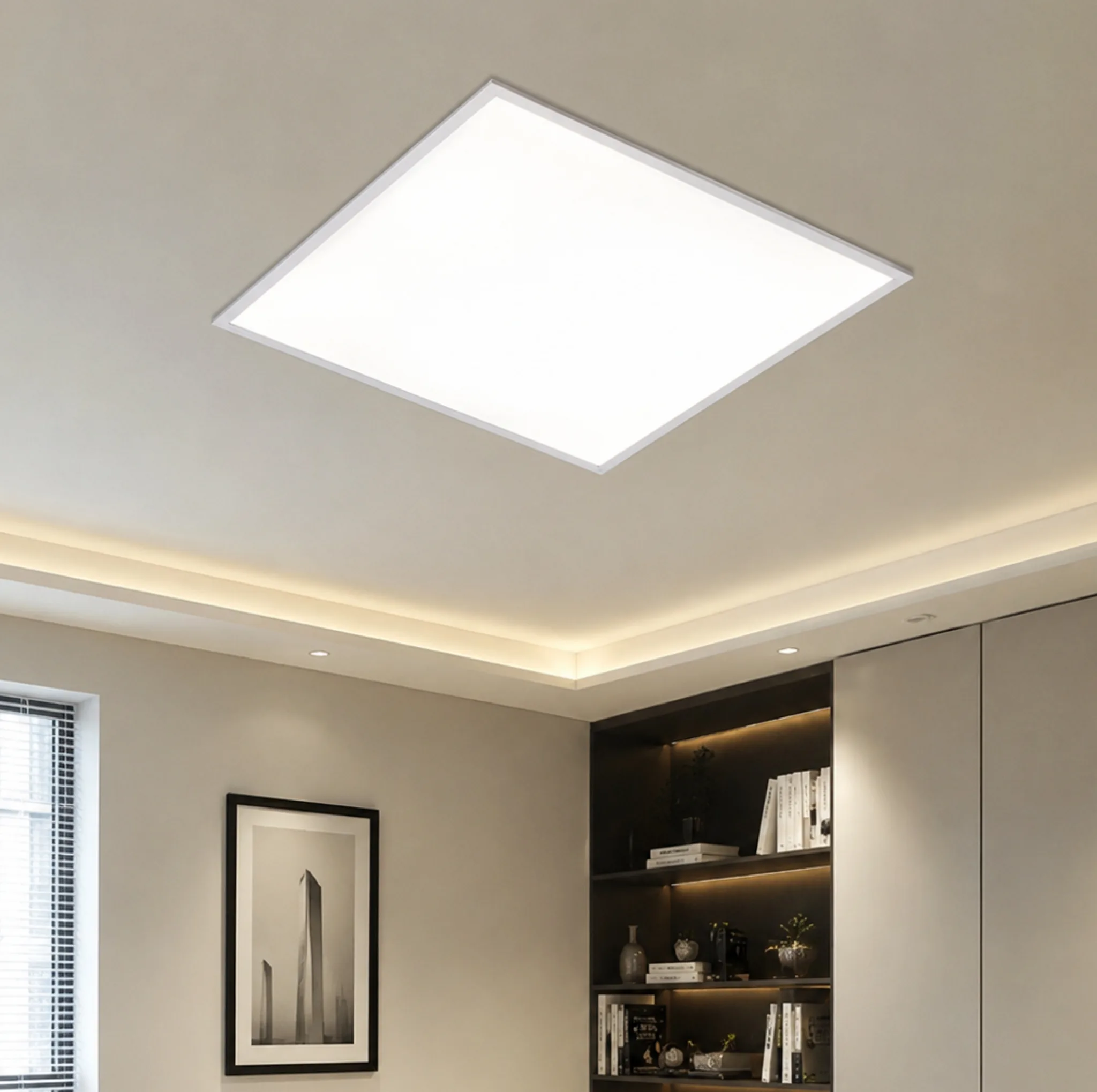 پنل ماورا مدل بک لایت توکار کد 60*60 بسته دو عددی