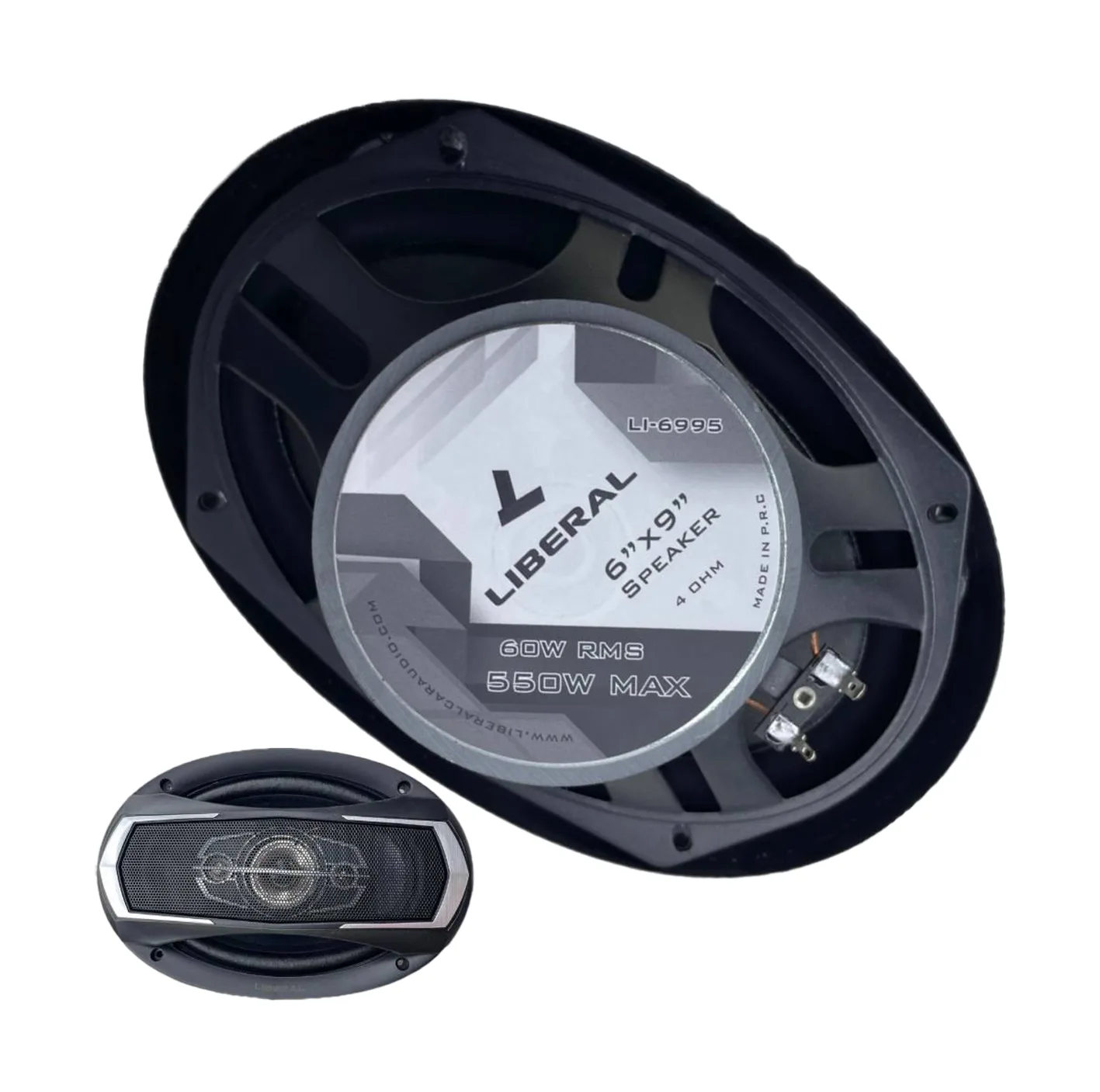 اسپیکر پشت خودرو لیبرال مدل Li-6995 سایز 6x9 اینچ بسته دوعددی