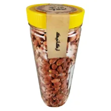 بادام زمینی ارگانیک طعم خونه - 800 گرم بسته 2 عددی