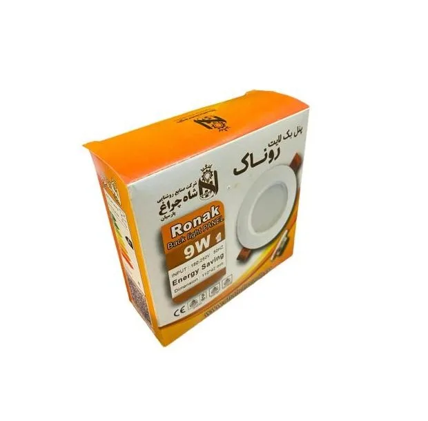 پنل ال ای دی 18 وات شاهچراغ مدل بک لایت روناک