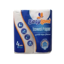 دستمال حوله ای ایزی لند مدل ultra soft بسته 4 عددی