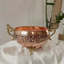 شکلات خوری مسی مدل اطلس کد ZH434.1