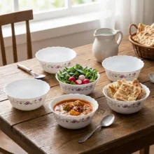 کاسه آبگوشت خوری پارس اپال مدل لیندا 124 بسته 6 عددی