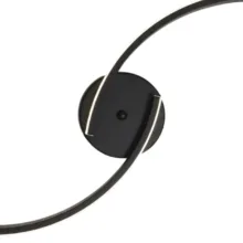 چراغ دیواری چشمه نور کد L6350.BK مدرن