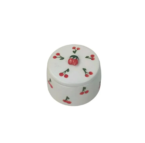 سرویس چای خوری سه پارچه یک نفره مدل گیلاس