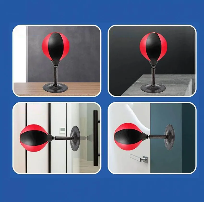 اسباب بازی مدل کیسه بوکس رومیزی طرح table boxing مجموعه 4 عددی کد 518-1A