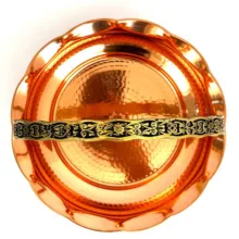 میوه خوری مسی مدل لب چین کد ZH319