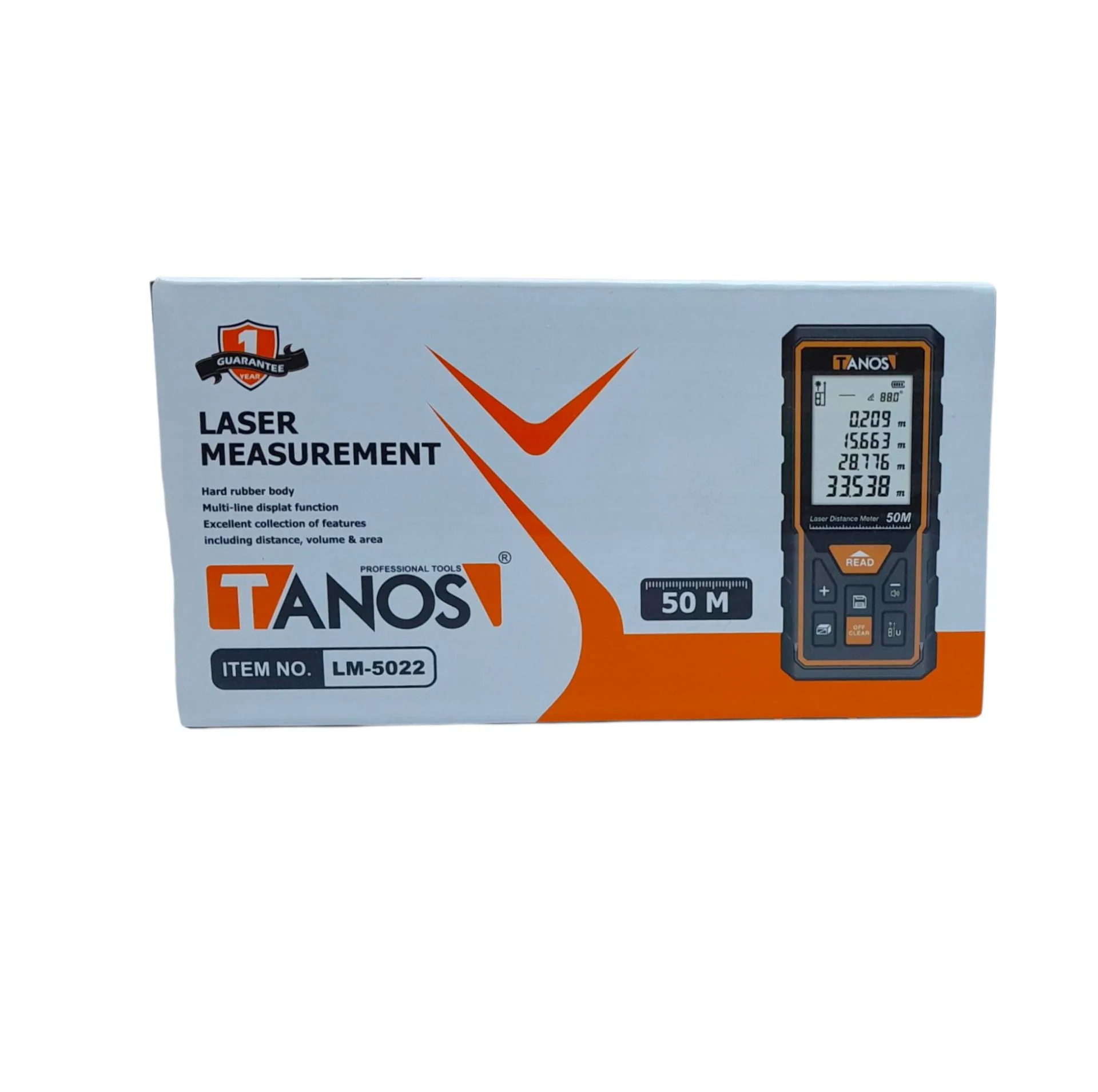 متر لیزری مدل LM-5022 برد 50 متر