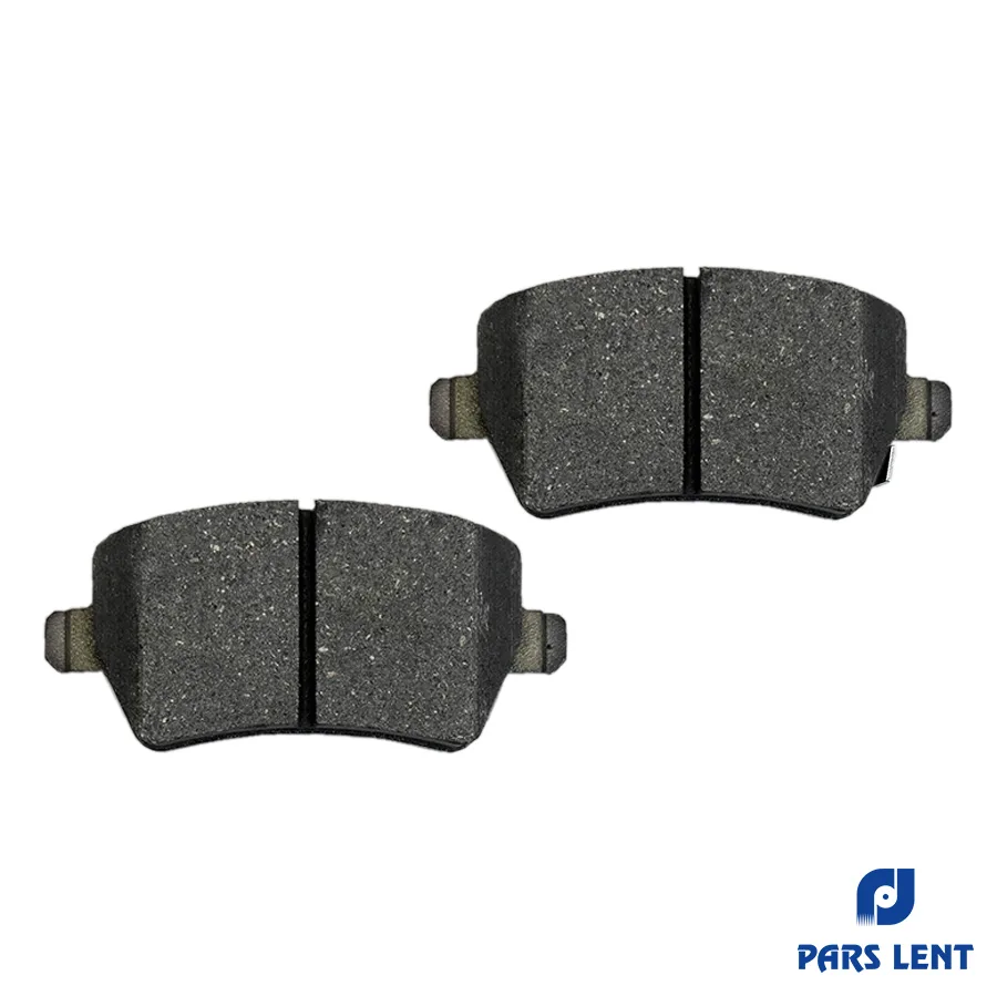 لنت ترمز دیسکی عقب خودرو لنت پارس کد 2-80196 دو جفت مناسب برای فونیکس FX پریمیوم