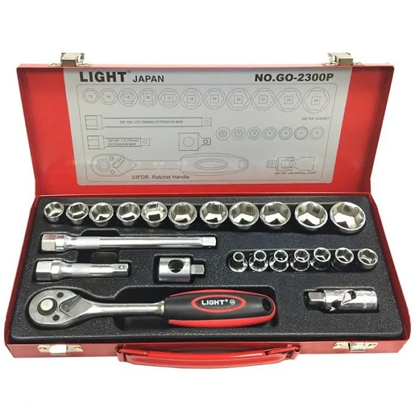 جعبه بکس لایت مدل GO_2300p مجموعه 23 عددی