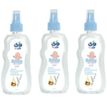 اسپری روغن بچه وی کر مدل  روغن آرگان و اسطوخودوس حجم 230 میلی لیتر مجموعه 3 عددی