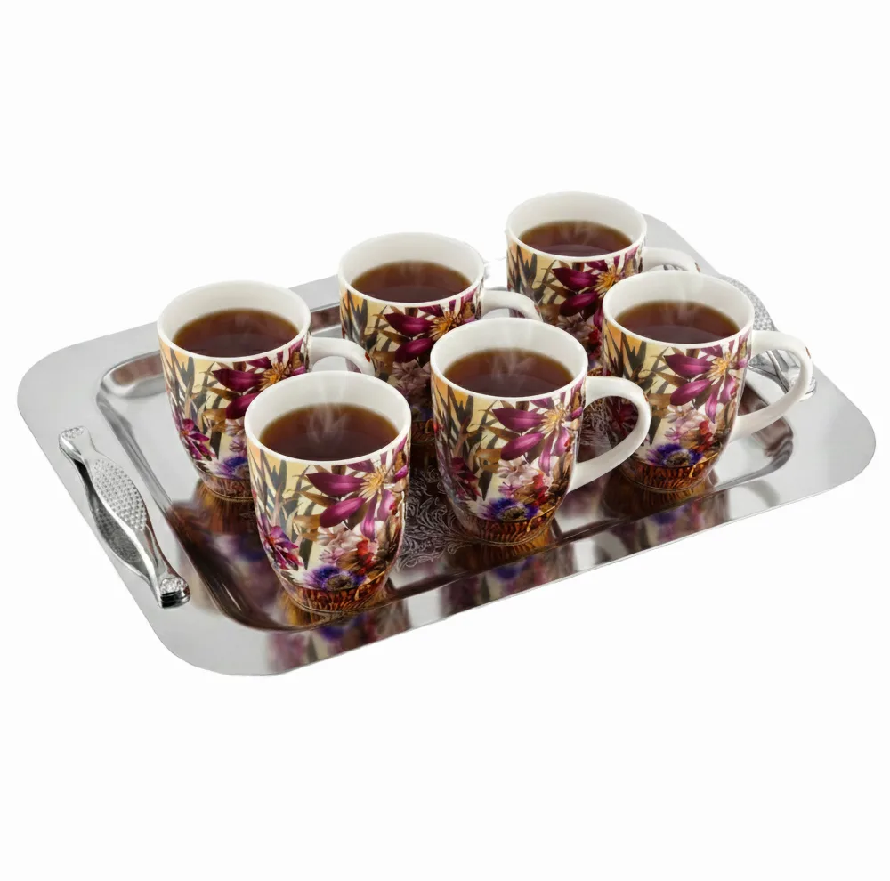 سینی دسته دار مدل R&G سایز 29*43 سانتی متر