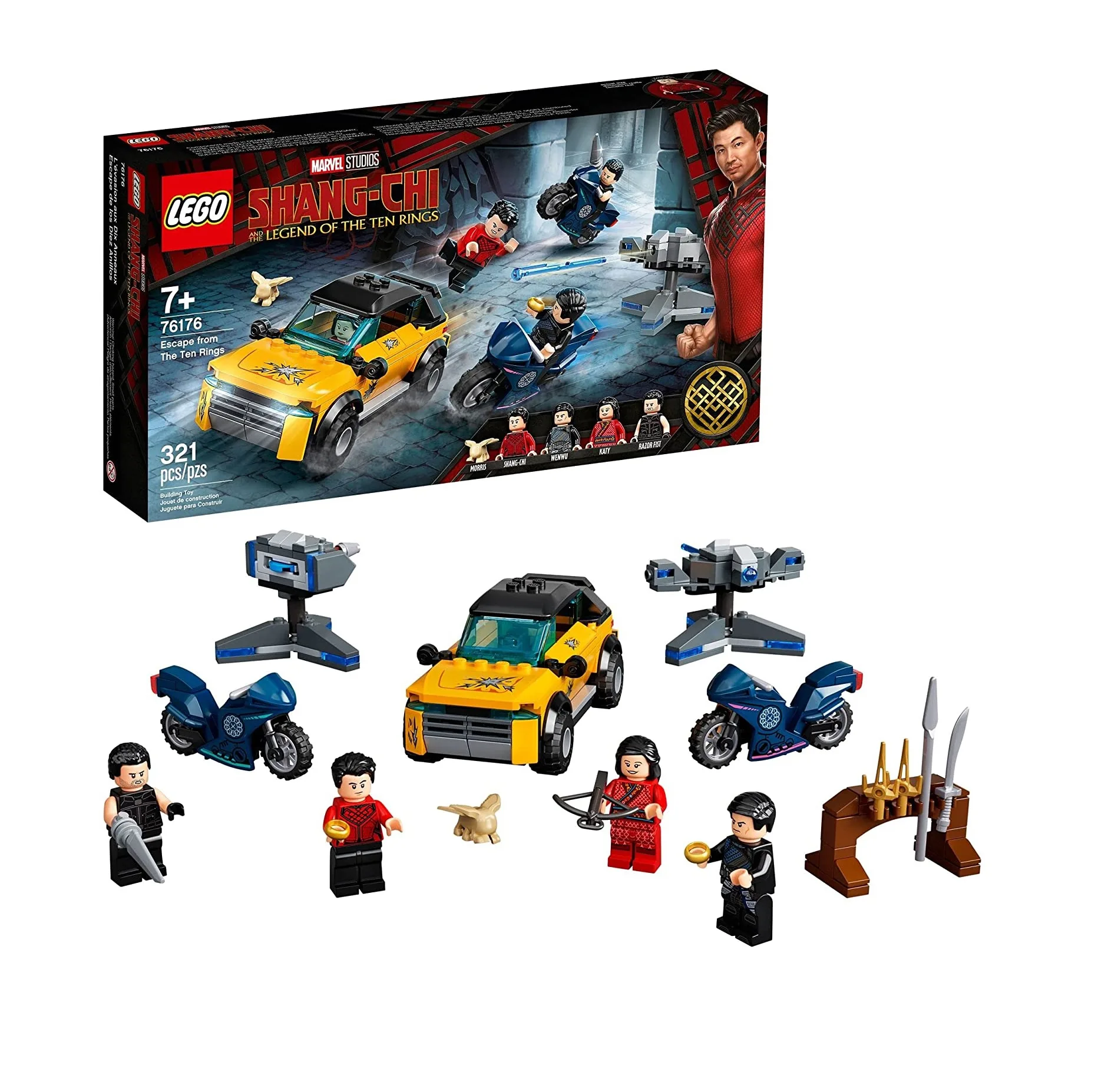لگو سری Marvel Escape from The Ten کد 76176