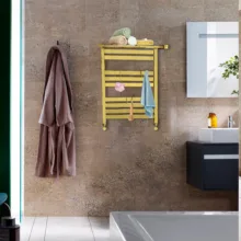 رادیاتور حوله خشک کن هاتیپس مدل رویال یک طبقه 80x50