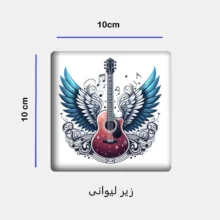 ست ماگ به همراه زیر لیوانی و پد ماوس مدل موسیقی کد 362