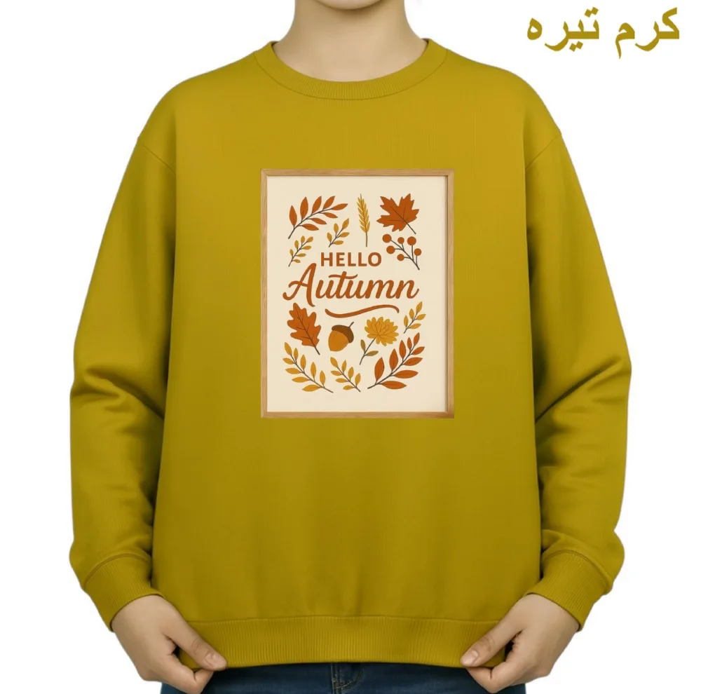 سویشرت زنانه مدل پاییز کد 08