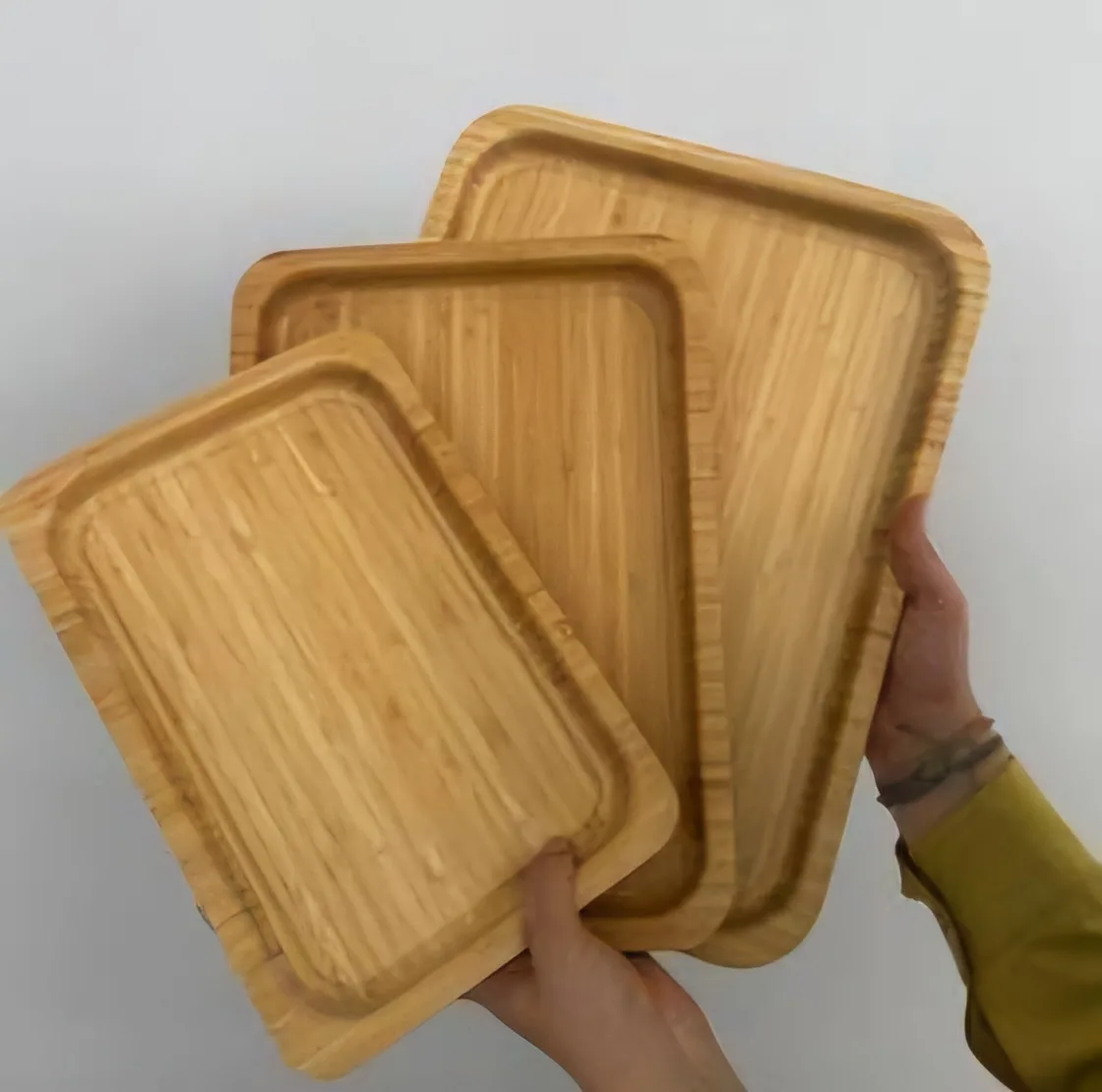 سینی مدل بامبو کد HS15 مجموعه سه عددی