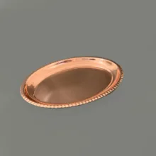 سینی مسی مدل بیضی کد ZH377.1