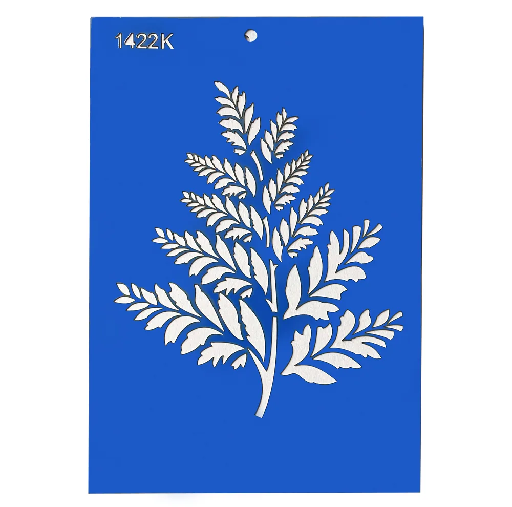 شابلون طرح برگ 1422 کد TS2517
