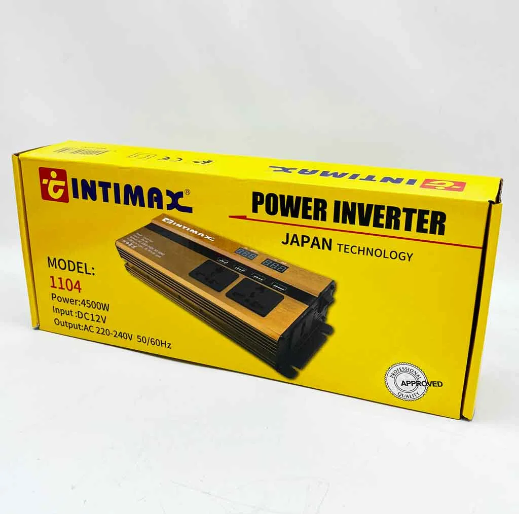 مبدل برق 12 به 220 ولت اینتیمکس مدل 4500 وات کد jt-45