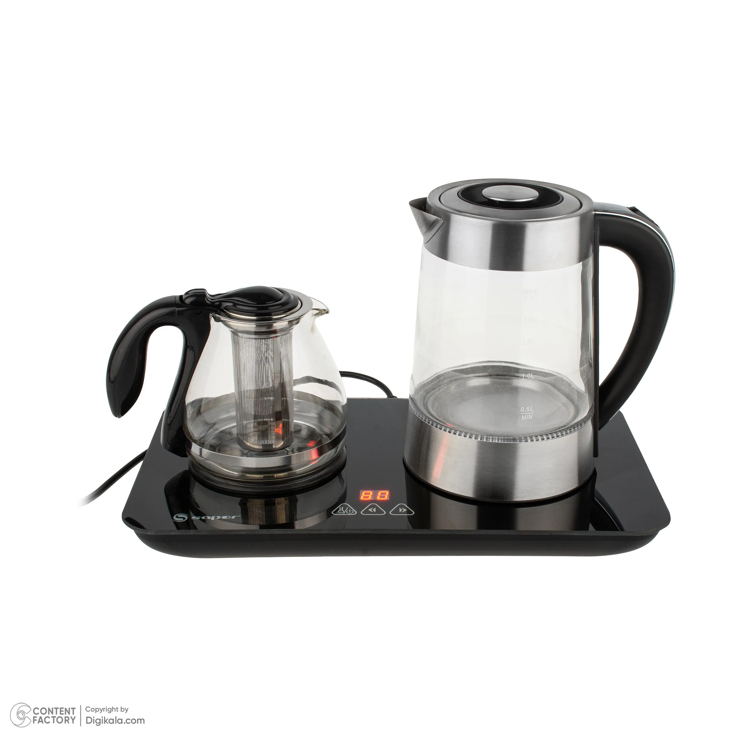 چای ساز کنار هم ساپر مدل STT-518G