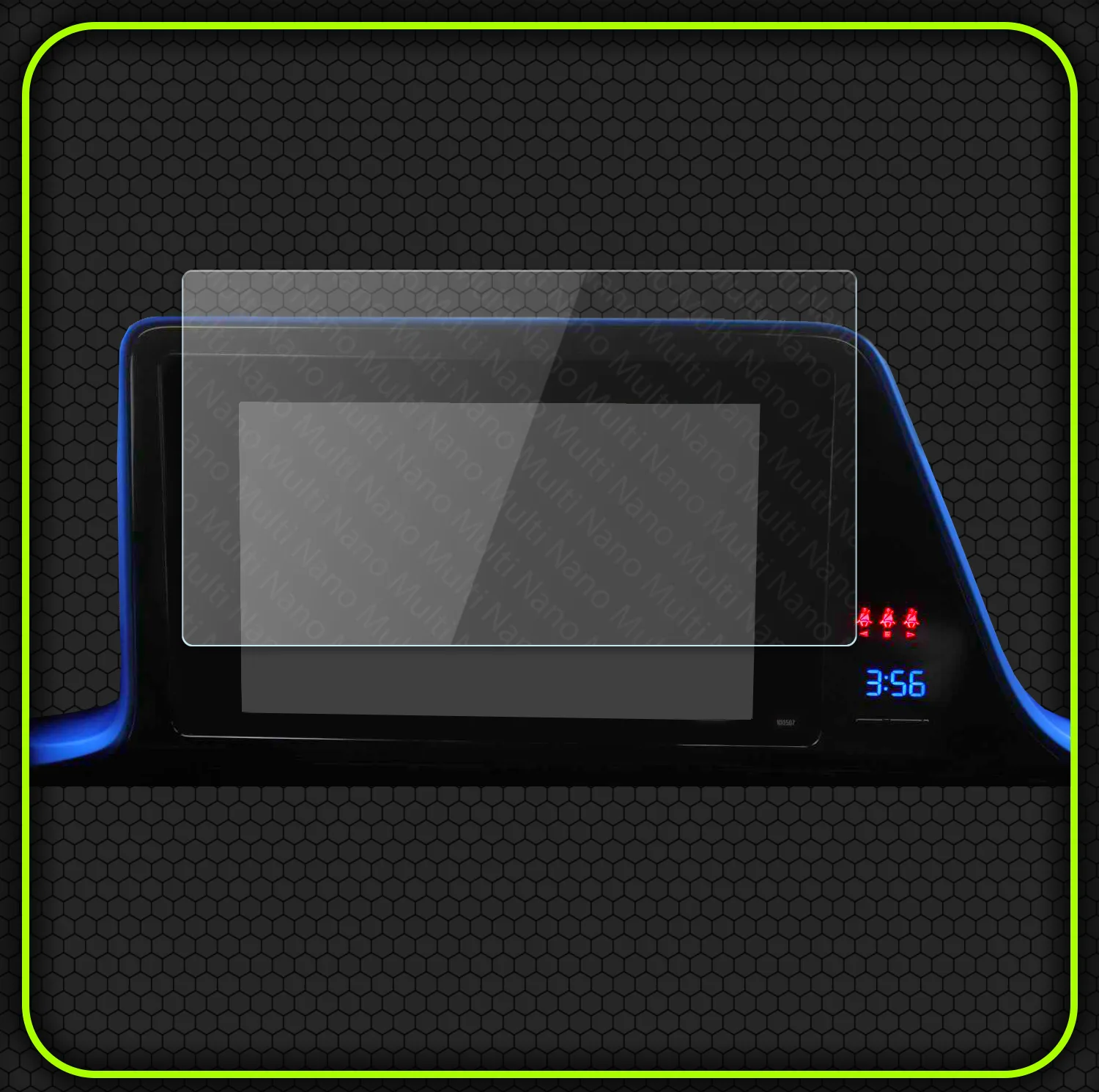 محافظ صفحه نمایش خودرو مولتی نانو مدل X-S1N مناسب برای مانیتور تویوتا CHR 2018