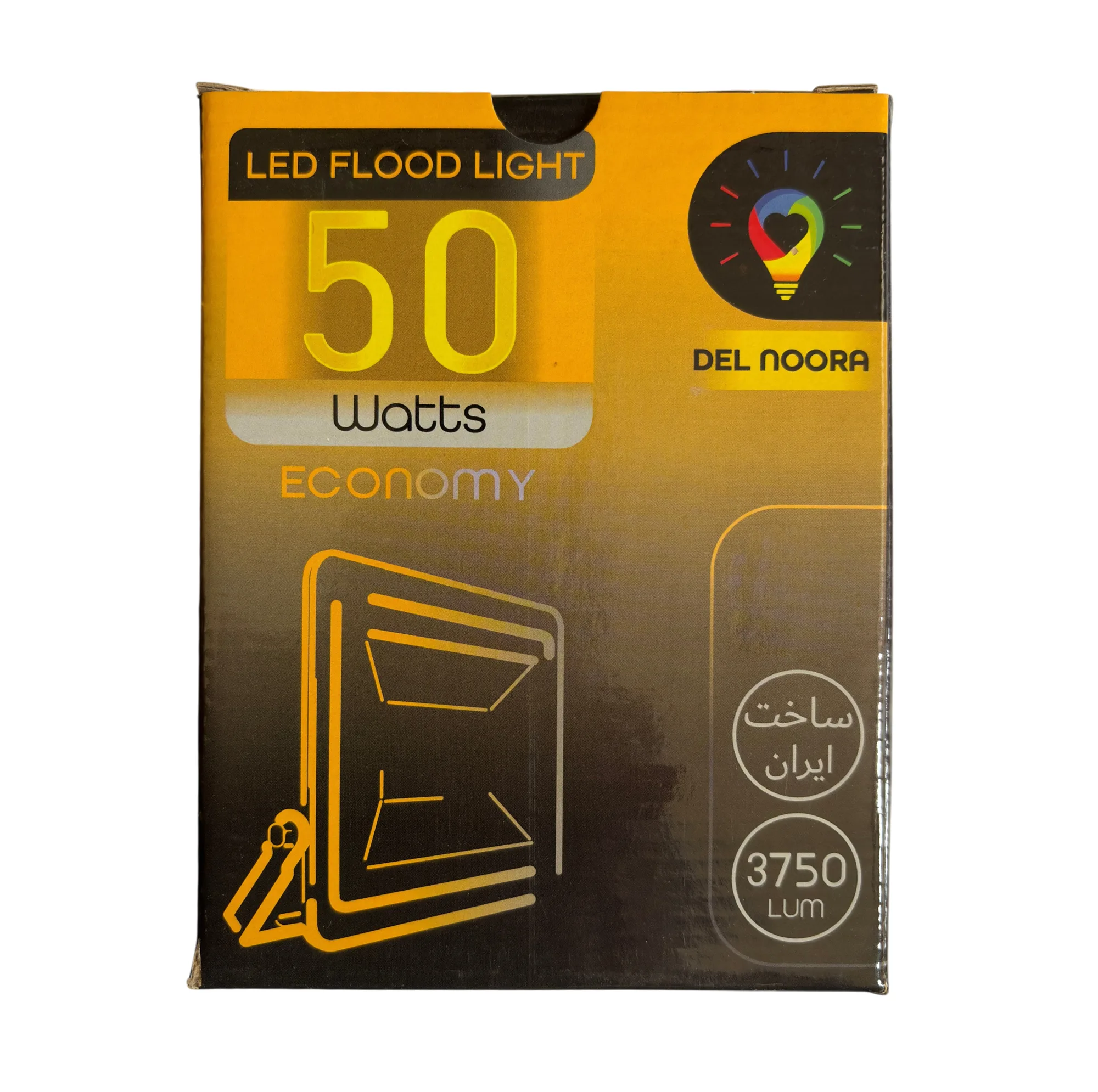 پروژکتور و چراغ فضای باز دلنورا 50 وات مدل IP66