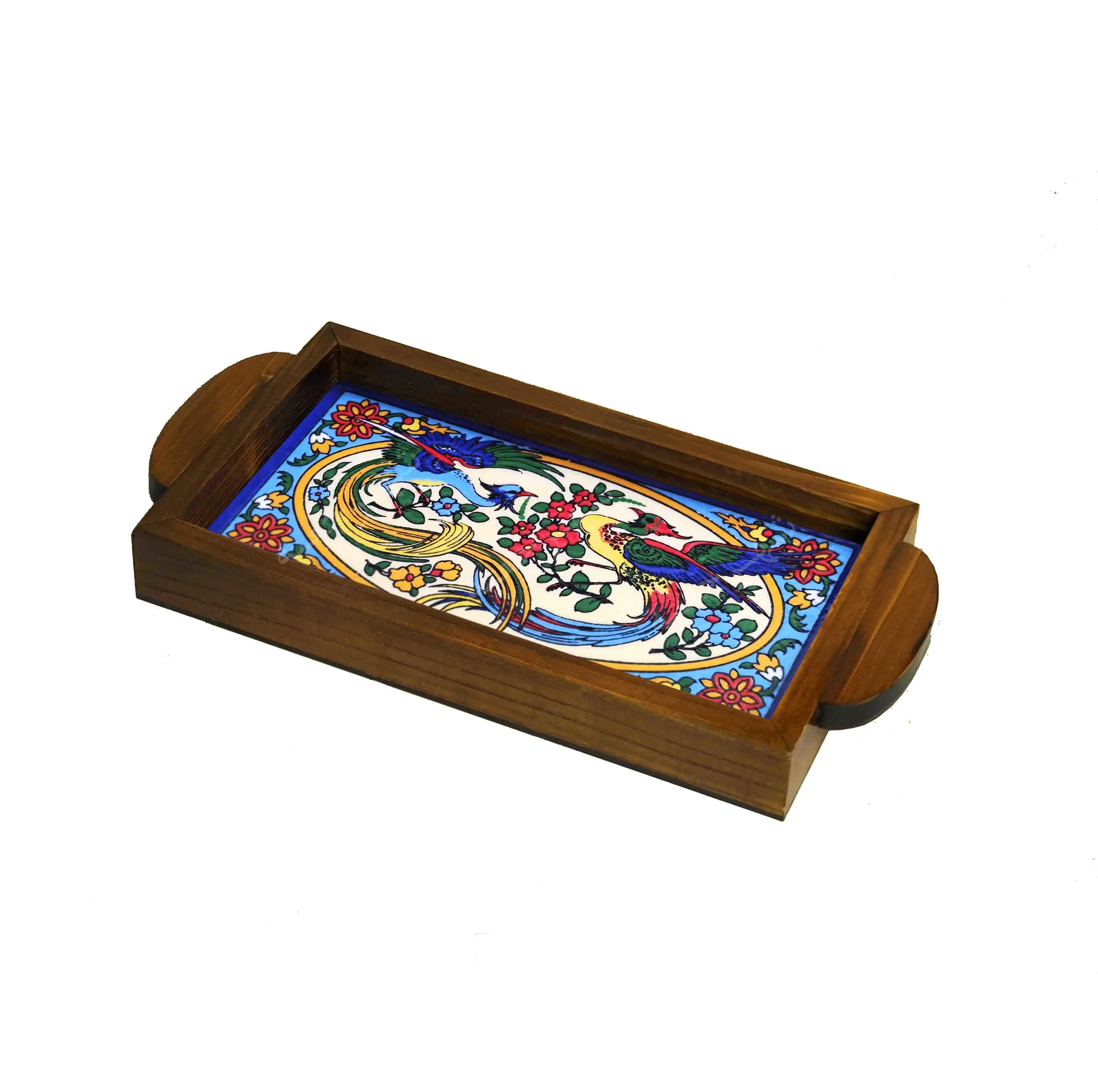 سینی دستهدار مدل A1*2*22 سایز 25×12 سانتیمتر