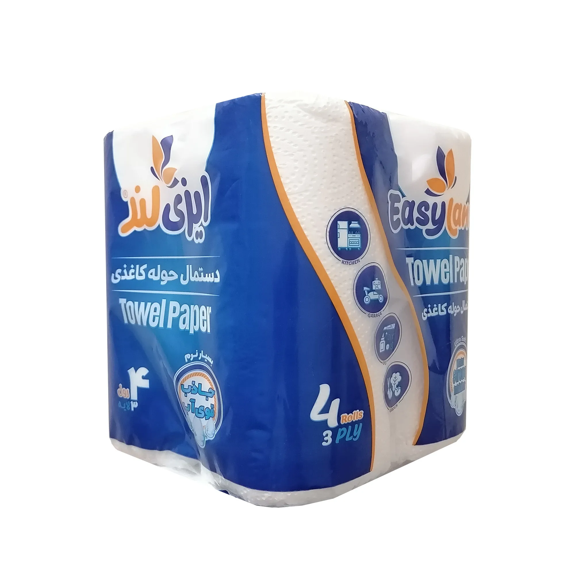 دستمال حوله ای ایزی لند مدل ultra soft بسته 4 عددی