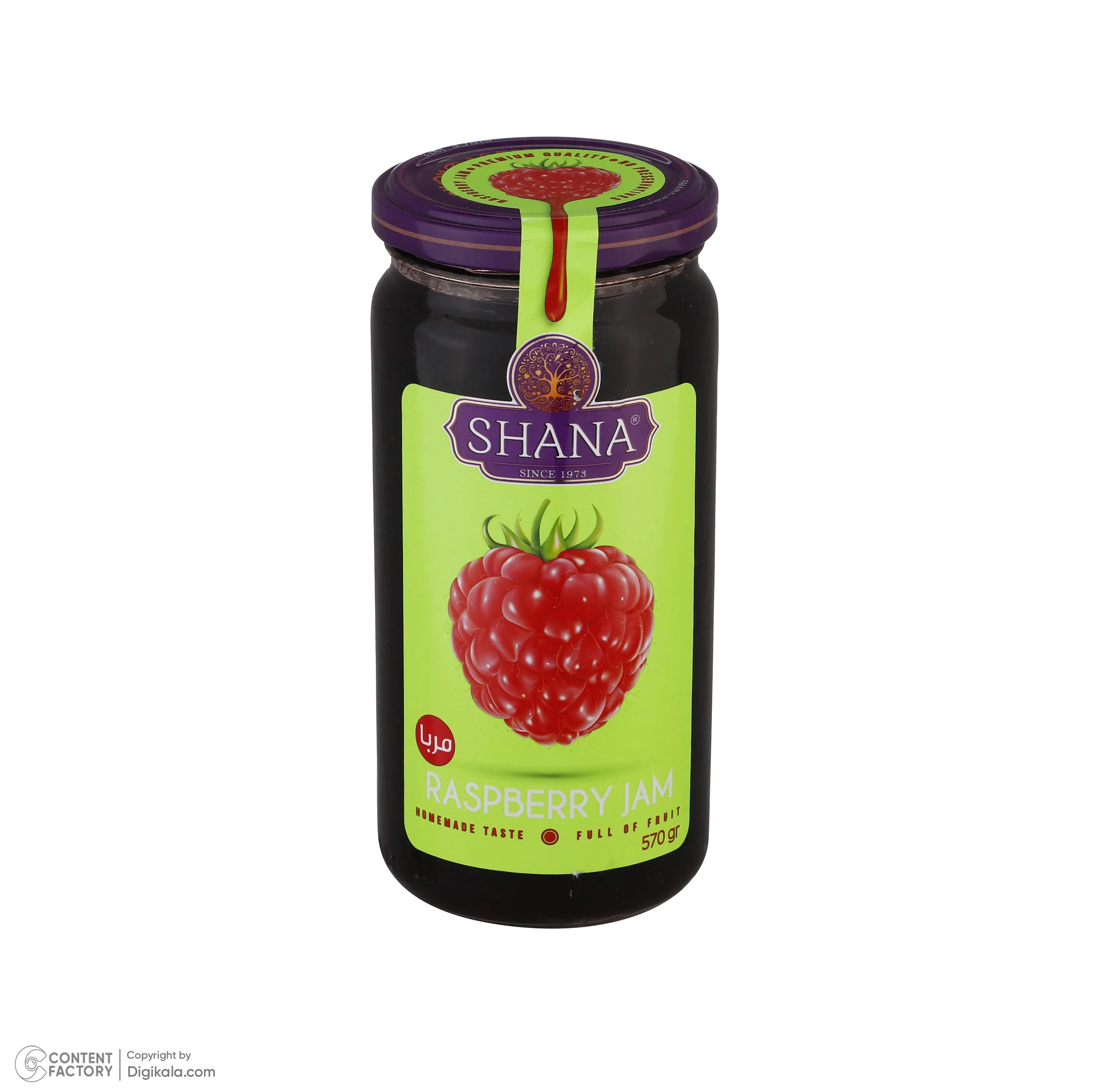 مربای تمشک شانا - 570 گرم