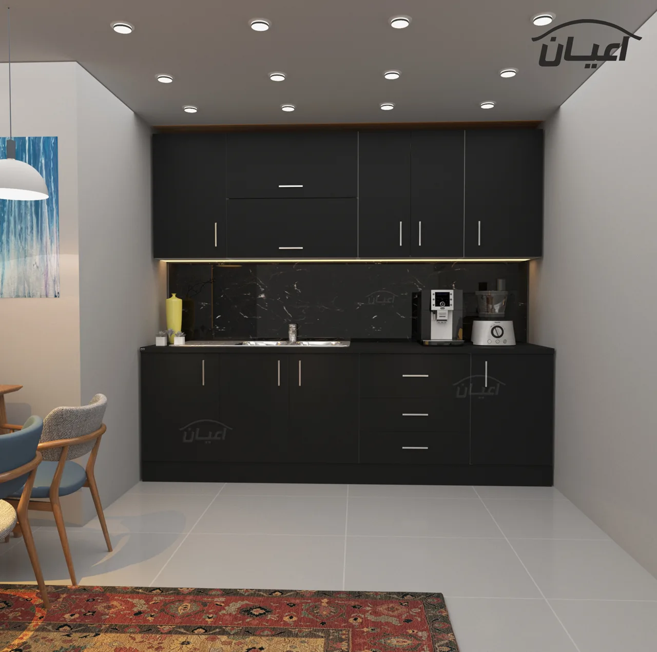 کابینت آشپزخانه اعیان مدل FH CM15