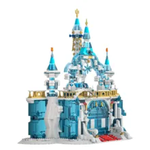 ساختنی مولد کینگ مدل قلعه یخی فروزن Frozen