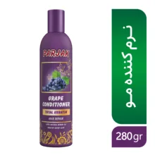 نرم کننده مو پرژک مدل انگور مناسب انواع مو حجم 280 میلی لیتر