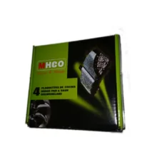 لنت ترمز دیسکی جلو ام اچ کو مدل Mhp14008 دو جفت مناسب برای هیوندای توسان و چانگان cs35
